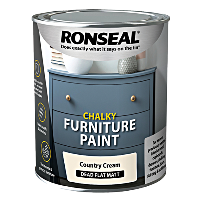 Ronseal grey store cupboard paint