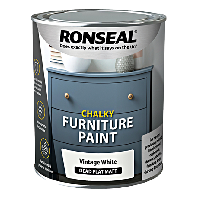 Ronseal Chalky Furniture Paint Wood Paint Ronseal